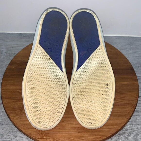 ROTHY’S Women’s Size 7 The Original Slip On Sneaker Camo Black /Grey /Blue - Picture 10 of 10